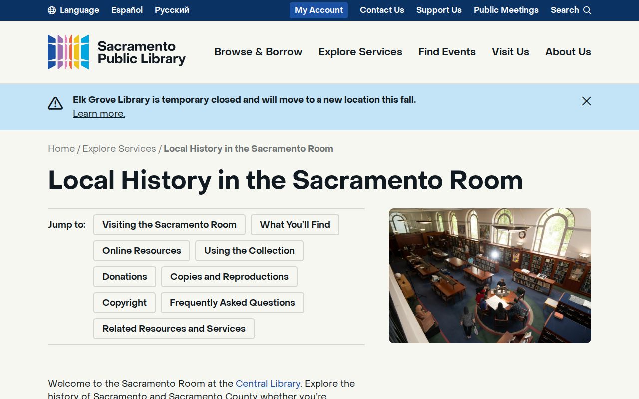 Rancho Cordova city directory Sacramento Room local history collection